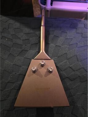 SDS Plus FireCore Floor Scraper with Spare Bolts and Locknuts, 5 Inch x 11 Inch